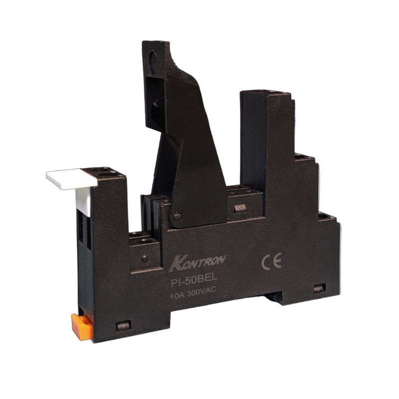 رله دوکنتاکت کنترون مدل 220VAC-5A به همراه پایه