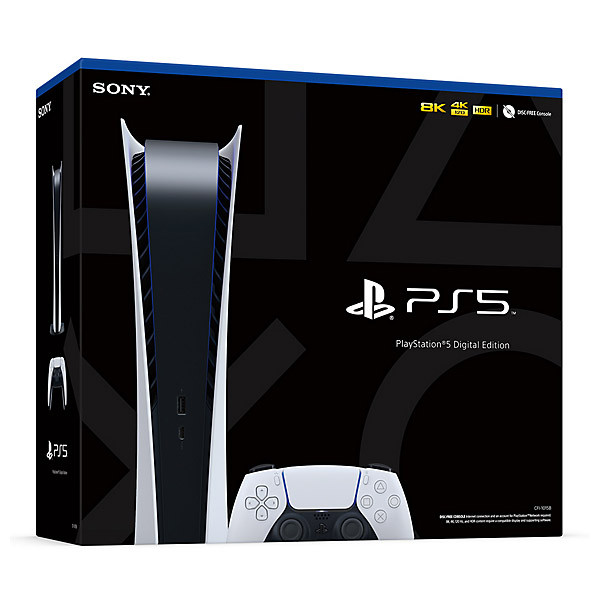 مشخصات، قیمت و خرید کنسول بازی سونی مدل Playstation 5 Digital Edition ظرفیت 825 گیگابایت 