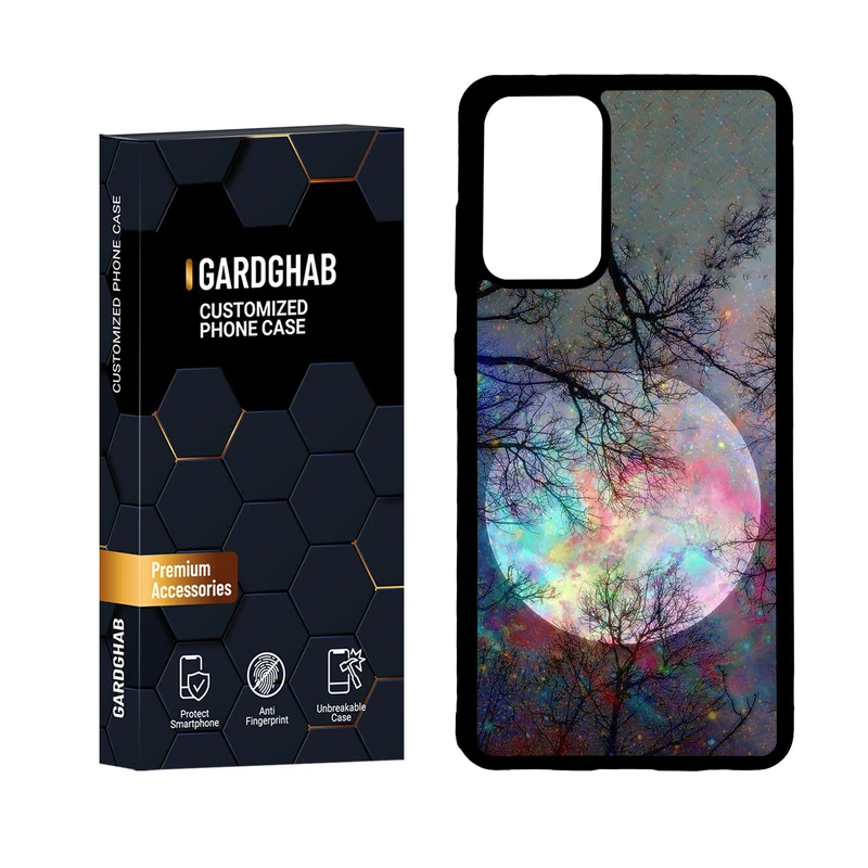 کاور گارد قاب مدل پشت گلس منظره و طبیعت مناسب برای گوشی موبایل سامسونگ Galaxy A72