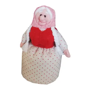 عروسک طرح ننه سرما مدل یلدا و نوروز ارتفاع 21 سانتی متر 