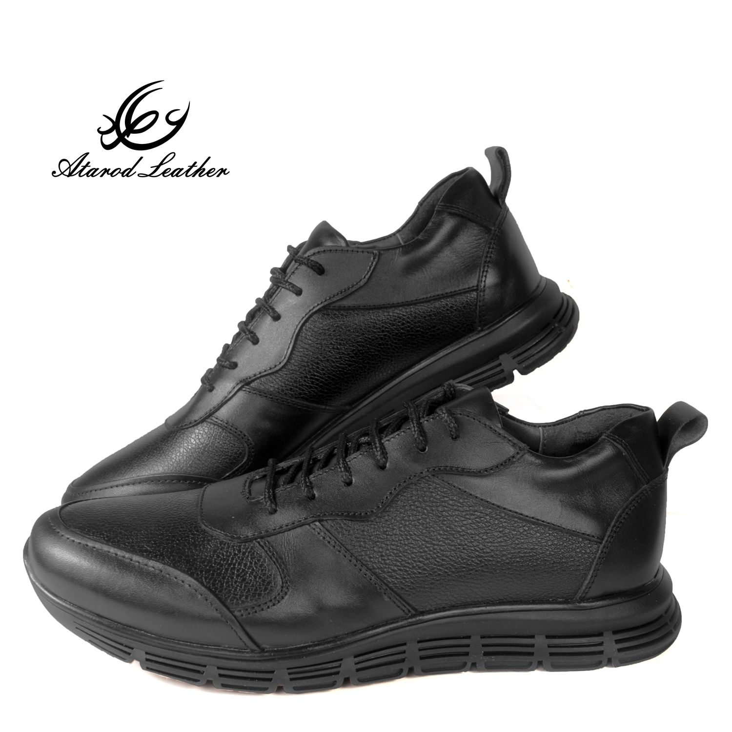 کفش روزمره مردانه چرم عطارد مدل چرم طبیعی کد SH102 -  - 10