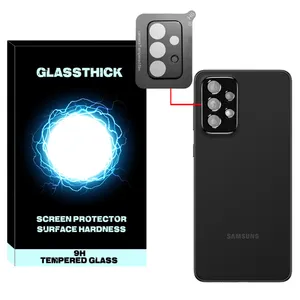 محافظ لنز دوربین گلستیک مدل 3D-GL مناسب برای گوشی موبایل سامسونگ Galaxy A73 5G