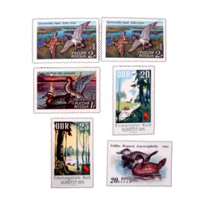 تمبر یادگاری مدل مرغابی کد DS2713 مجموعه 4 عددی