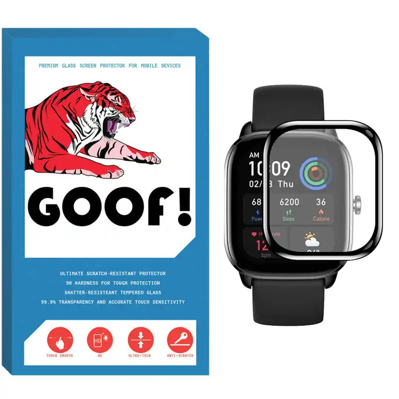 محافظ صفحه نمایش نانو گوف مدل WTCH-G مناسب برای ساعت هوشمند شیائومی Amazfit GTS 4 Mini
