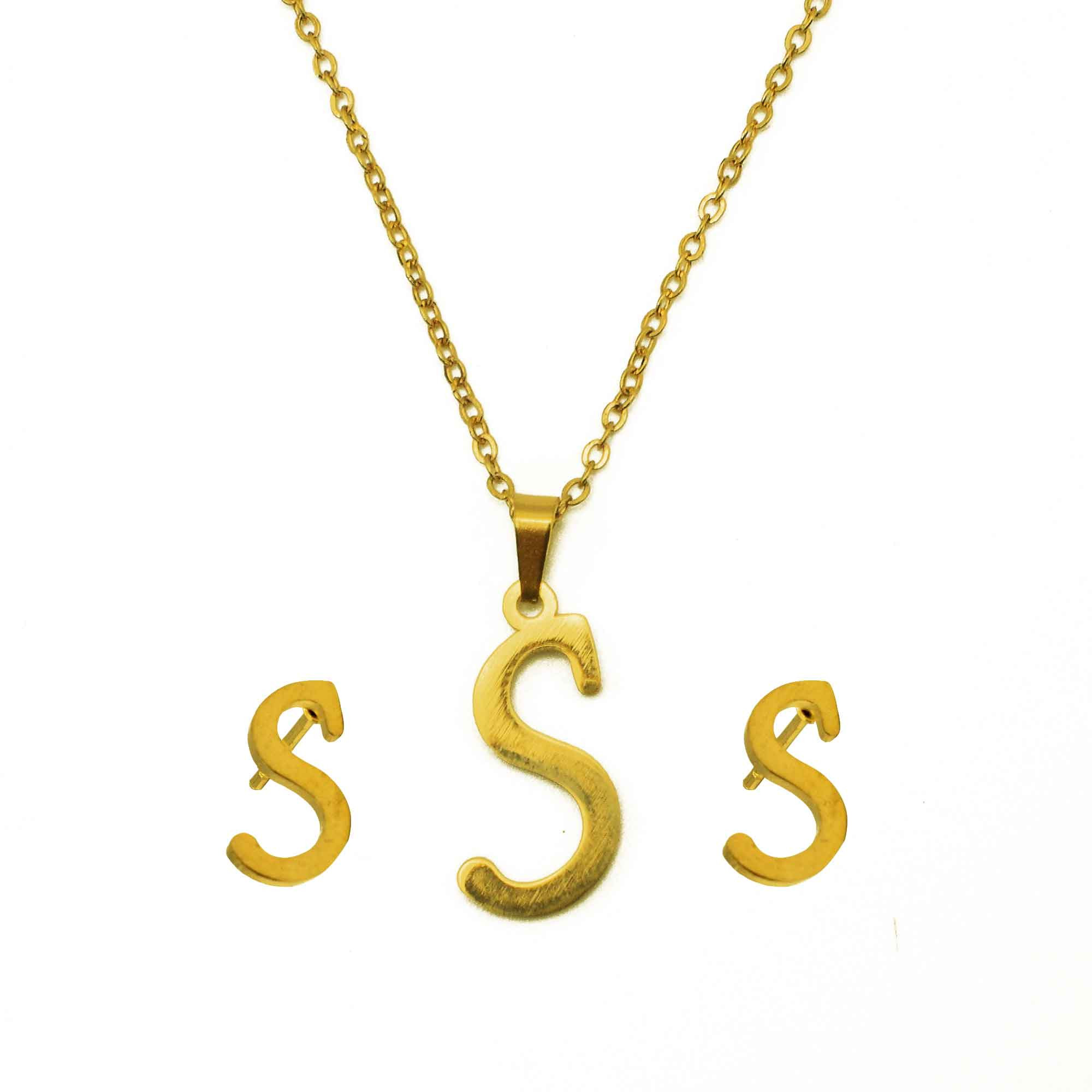 نیم ست زنانه مدل حرف S