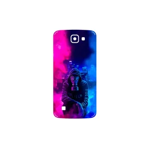 MAHOOT Smoke Rainbow Digital Art 2 Cover Sticker for LG K4