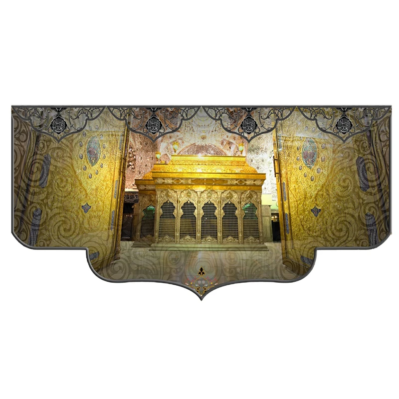 پرچم مدل محرم ضریح مطهر امام حسین (ع) کد C905