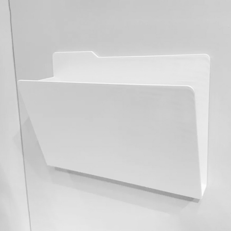 نگهدارنده کاغذ سفید مدل Folder