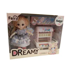 اسباب بازی مدل دختر چشم تیله ای و بستنی و آبنبات چوبی فروشی