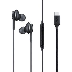 هندزفری سامسونگ مدل EO-IC100BBEGUS بدون قابلیت نویز کنسلینگ، اتصال از طریق USB Type-C، دارای میکروفون