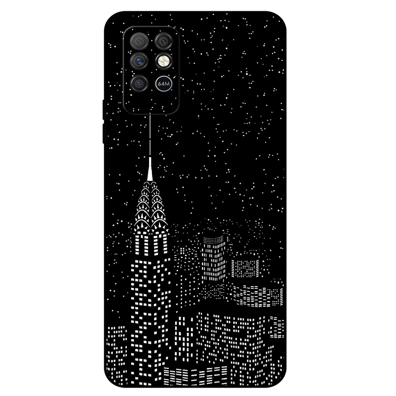 کاور مگافون طرح نیویورک مدل 7768 مناسب برای گوشی موبایل اینفینیکس Note 8     