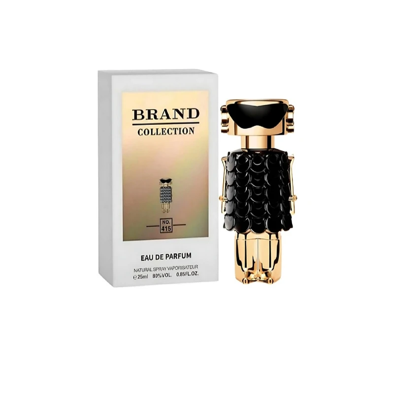 عطر جیبی زنانه برند کالکشن مدل 415 با رایحه شیرین حجم 25 میلی‌لیتر