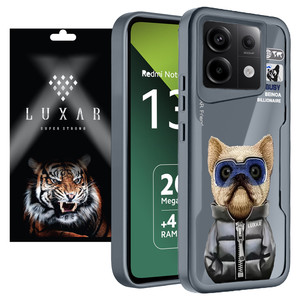 کاور لوکسار مدل Black مناسب برای گوشی موبایل شیائومی Redmi Note 13 Pro 5G / X6 5G