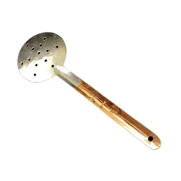 کفگیر مسی مدل دورنگ کد ZH183.19