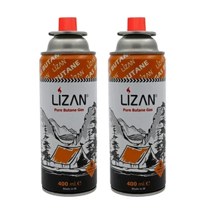 کپسول گاز سفری 220 گرمی لیزن مدل کمپینگ بسته دو عددی