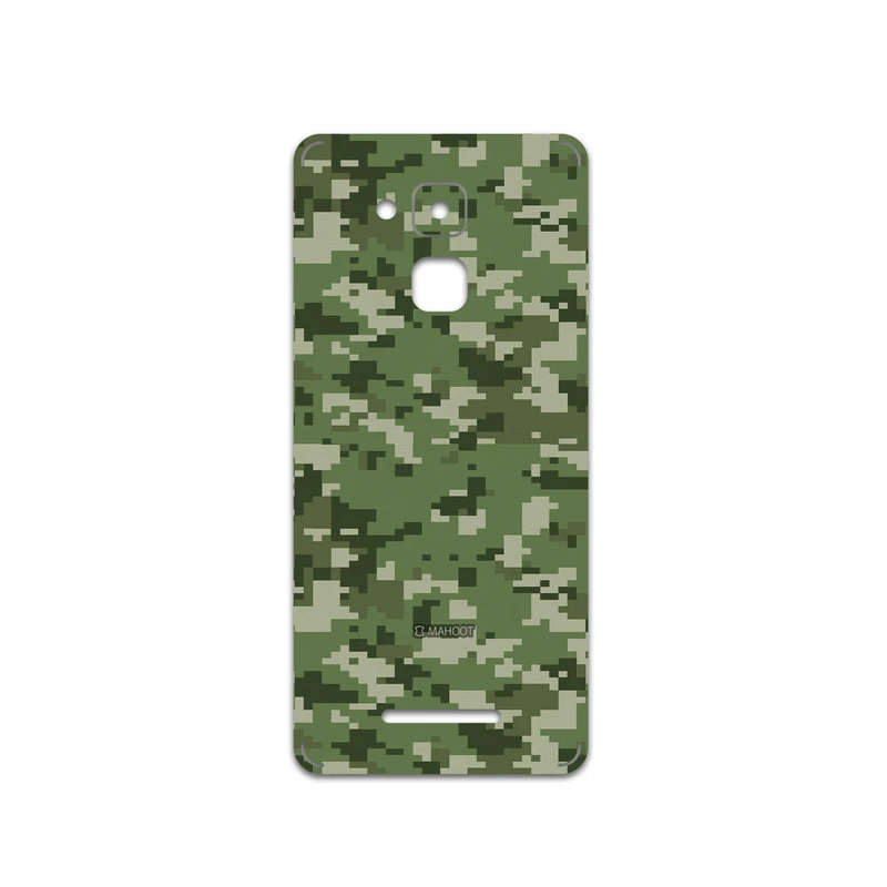 برچسب پوششی ماهوت مدل Army-Green-Pixel مناسب برای گوشی موبایل ایسوس Zenfone 3 Max ZC520TL