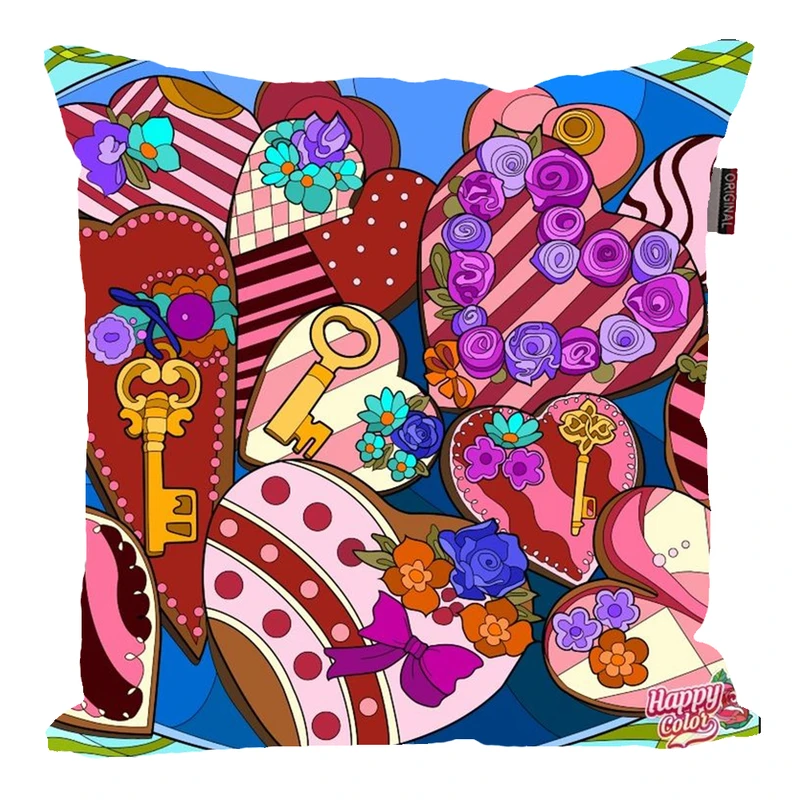 کوسن پاد آفرین مدل عشق طرح LOVE کد PK40852