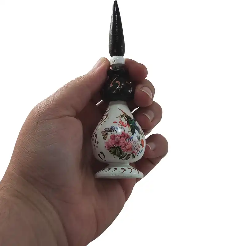 سرمه دان تکچین کالا مدل گل کد SOR-4