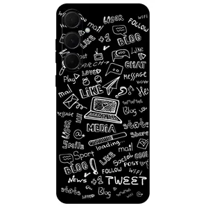 Megafone Social Media 1898 Cover For Samsung Galaxy A35 5G