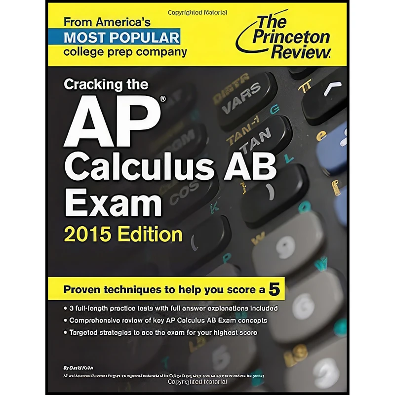 کتاب Cracking the AP Calculus AB Exam, 2015 Edition  اثر The Princeton Review انتشارات Princeton Review
