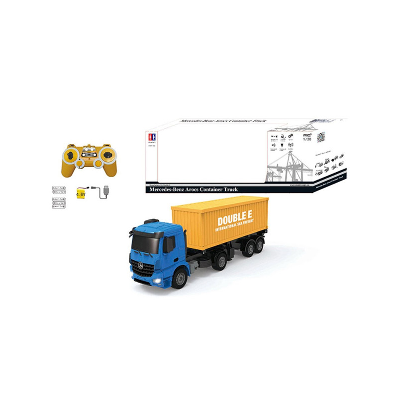 ماشین بازی کنترلی دبل ای مدل Container Truck کد 6556 ماشین بازی کنترلی دبل ای مدل Container Truck کد 6556