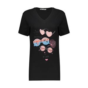 نقد و بررسی تی شرت زنانه جامه پوش آرا مدل 4012029431-99 توسط خریداران
