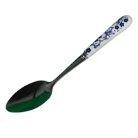 قاشق چای خوری مدل دنی&nbsp;کد L77-341 مجموعه 6 عددی