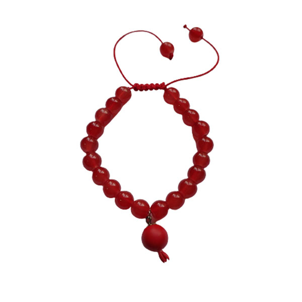 دستبند زنانه مدل شب یلدا آویز انار کد HC134