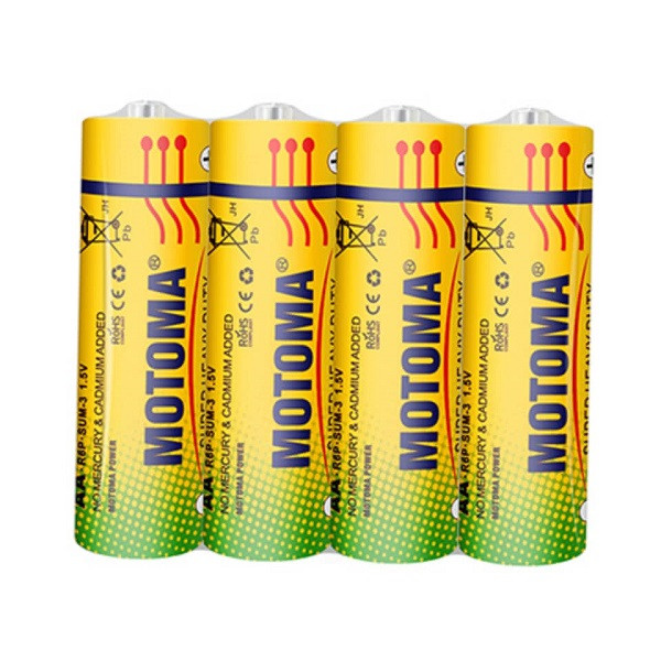 باتری قلمی موتوما مدل SUM-3 بسته 4 عددی 