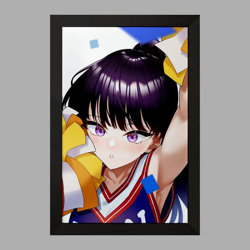 تابلو خندالو مدل انیمه کومی سان  کد 16071