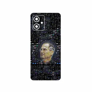 MAHOOT Collage of Steve Jobs 2 Cover Sticker for Motorola Moto G54