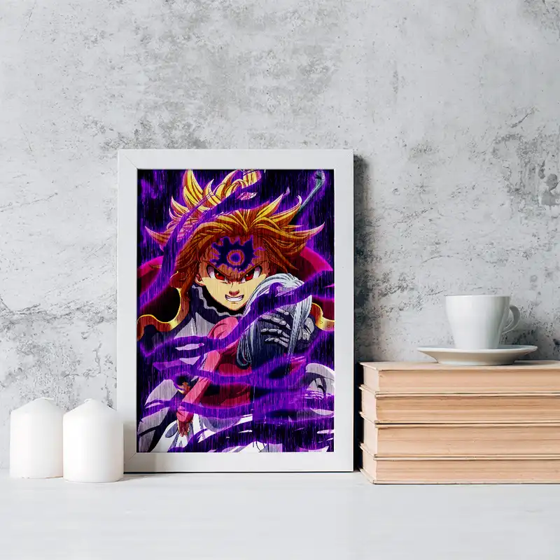 تابلو خندالو مدل ملیوداس انیمه هفت گناه کبیره کد 17569