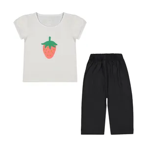 ست تی شرت و شلوار دخترانه سون پون مدل 1391757-53