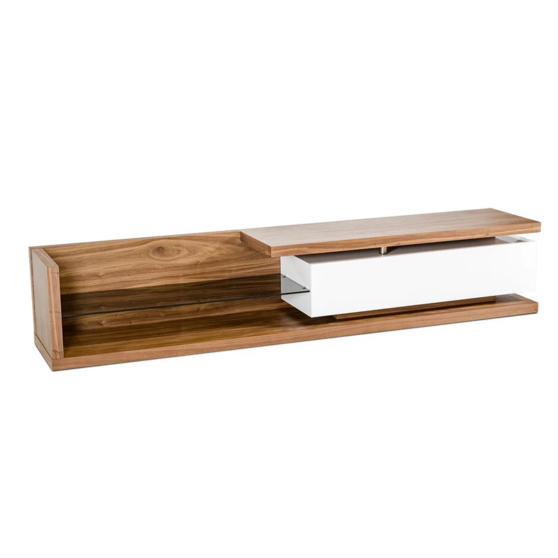 میز تلویزیون هیراد مدل tv126-mdf مناسب برای تلویزیون تا 75 اینچ