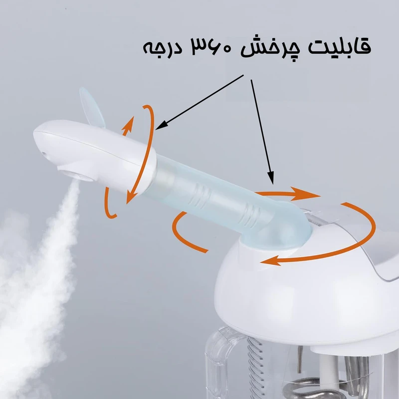 عکس شماره 2 : دستگاه بخور گرم مدل dt-03a