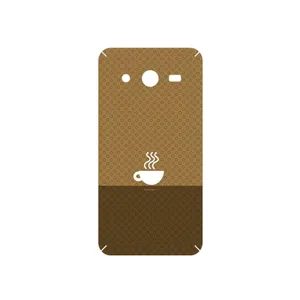 MAHOOT Minimal Cup of Coffee Icon Cover Sticker for Samsung Galaxy Core 2