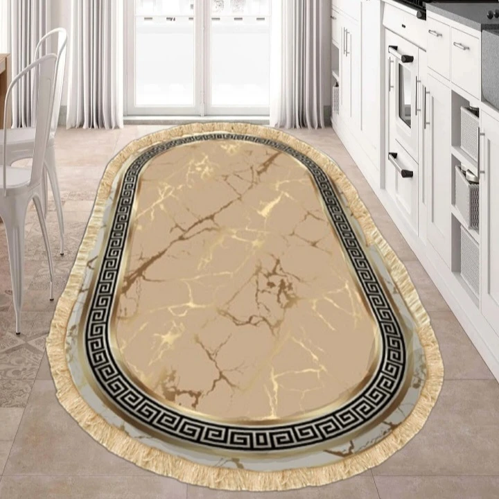 پادری مدل بیضی ترمز دار کد E126 سایز 50×80  سانتی متر مناسب برای فضای داخلی 