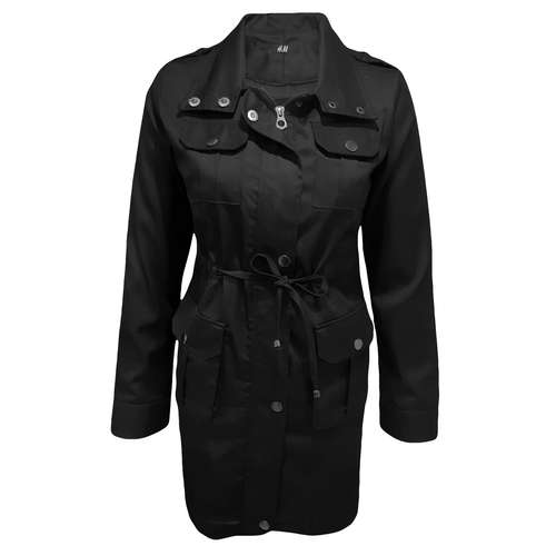 مانتو زنانه کد B9970 رنگ مشکی