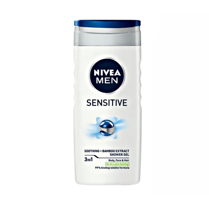 شامپو  نیوآ مدل Sensitive مناسب برای موهای حساس حجم 250 میلی لیتر