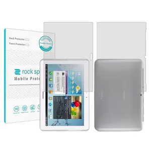 Rockspace model Hygel screen protector suitable for Samsung Galaxy Tab 2 10.1 P5100 tablet along with tablet back protector