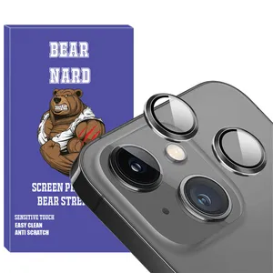 Bearnard Ring Metal Camera Lens Protector For Apple Iphone 13 / 13 Mini