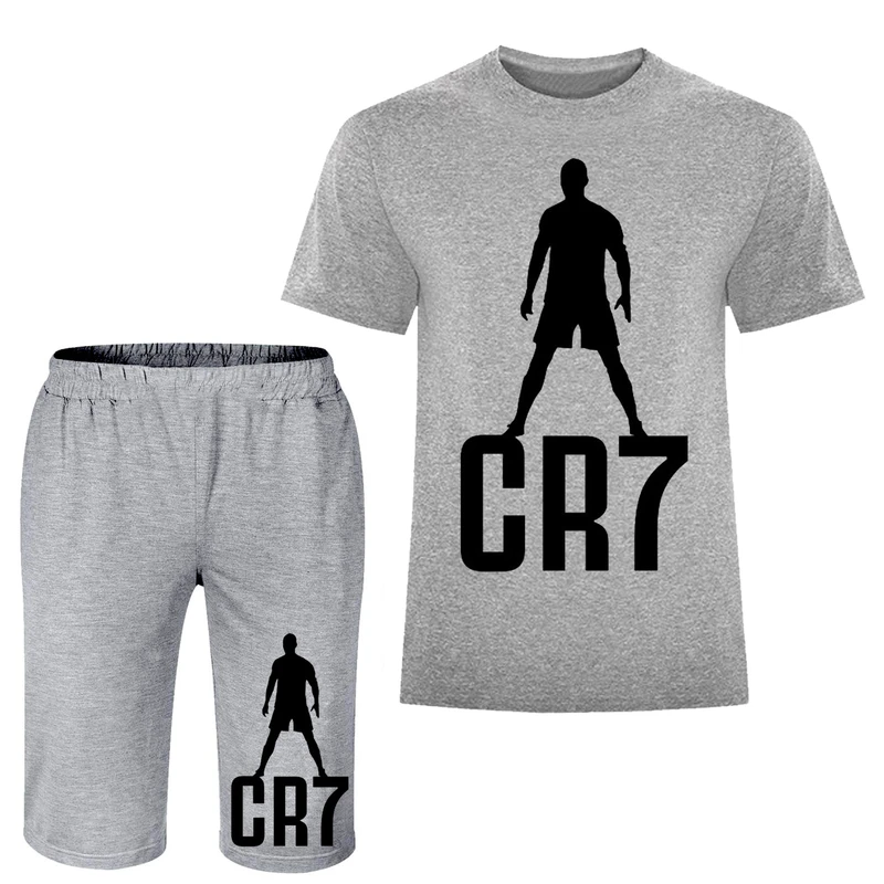 ست تی شرت و شلوارک مردانه مدل رونالدو کد A252