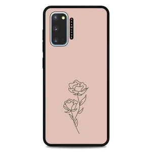 AKAM AMC-WSGS20-FLOWERS-20Cover For Samsung Galaxy S20
