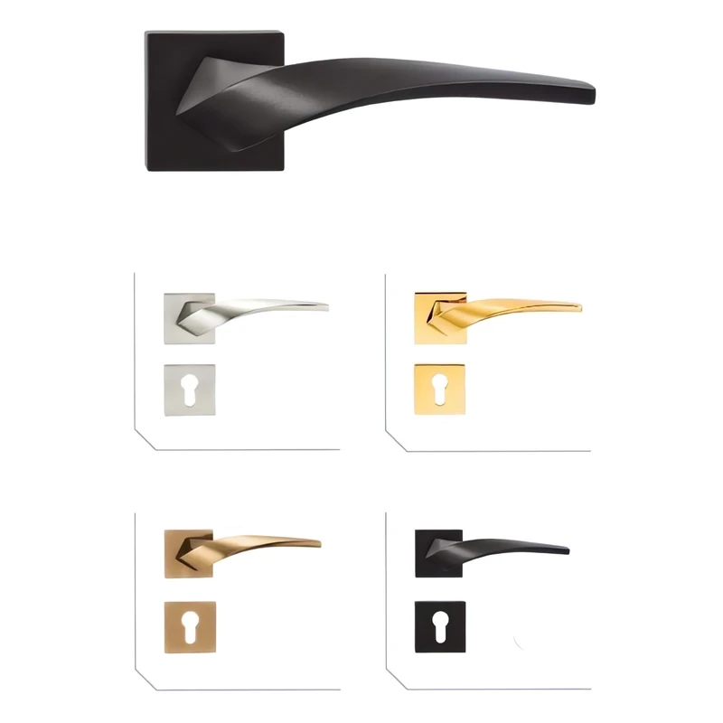 عکس شماره 4 : دستگیره در مدل رزت a14 سویچی بسته 2 عددی