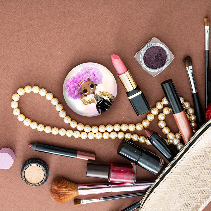 آینه جیبی خندالو مدل عروسک ال او ال LOL کد 27884