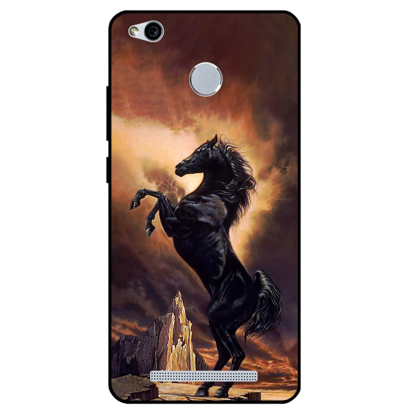کاور مگافون طرح اسب مدل 2820 مناسب برای گوشی موبایل شیائومی Redmi 3 / 3s / 3 Pro  