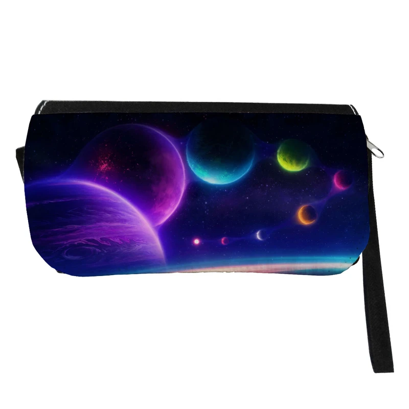 جامدادی مدل دوزیپ طرح سیارات فانتزی کد NI923