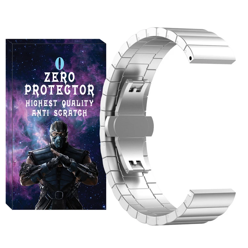 بند زیرو مدل ZR-Swatch-Link-TW مناسب برای ساعت هوشمند هپی تاچ K59 Pro / K56 Pro Ultra