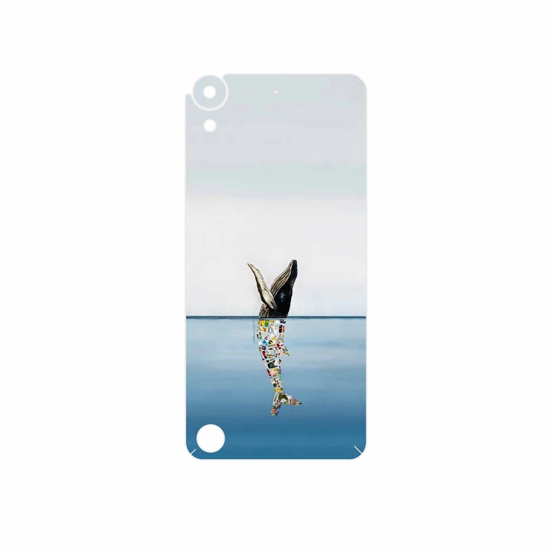 برچسب پوششی ماهوت مدل Collage of Sea Trash مناسب برای گوشی موبایل اچ تی سی Desire 630