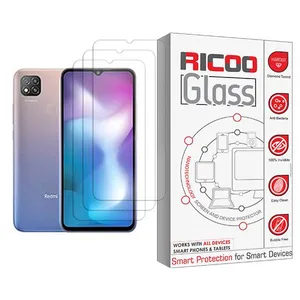 Ricoo Ricoo Glass MIX003 Screen Protector For Xiaomi Redmi 9 Activ Pack Of 3